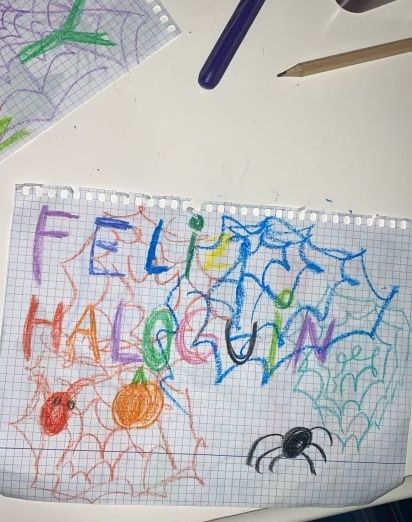 Feliz Haloguin! (from a student)