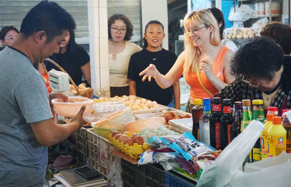 shanghai night market