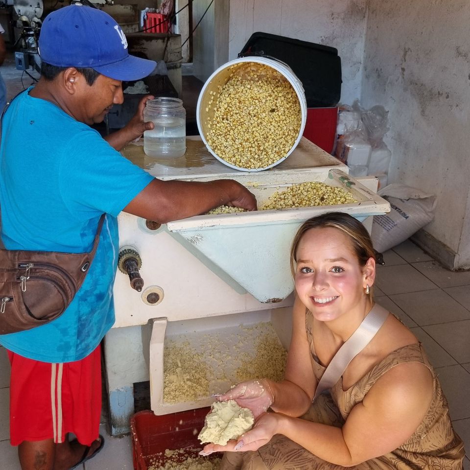 yucatan corn mill immersion mexico