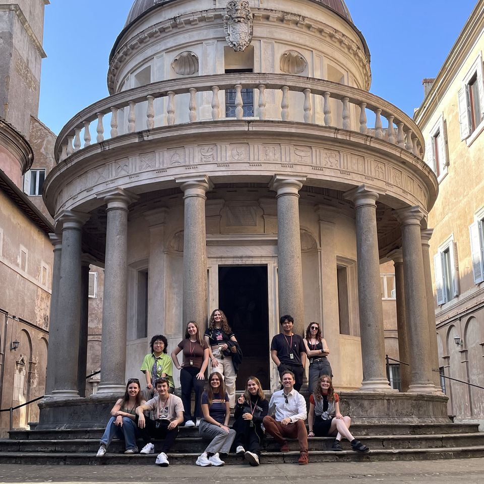 rome students abroad dome building trip