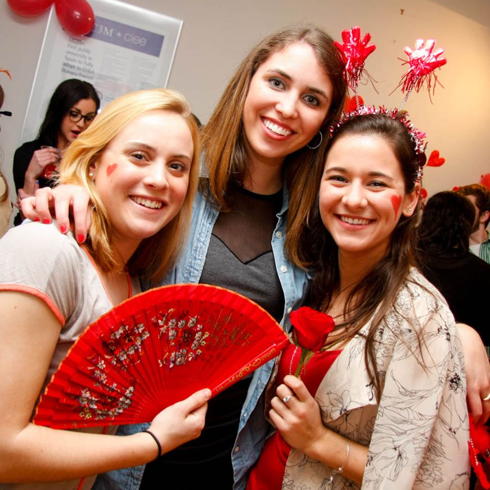 madrid valentines day students abroad